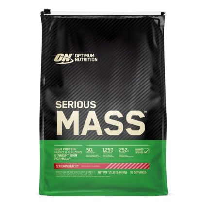 Optimum Nutrition Serious Mass — High‑Calorie Mass Gainer 12lbs