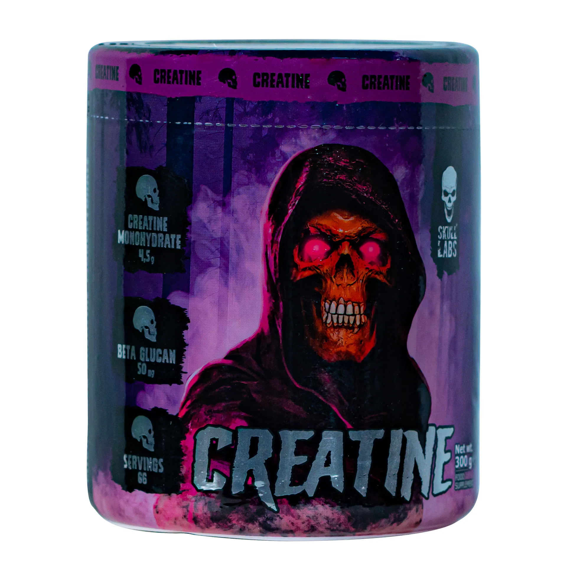 Skull Labs Creatine Monohydrate – 300 g (≈ 66 Servings)