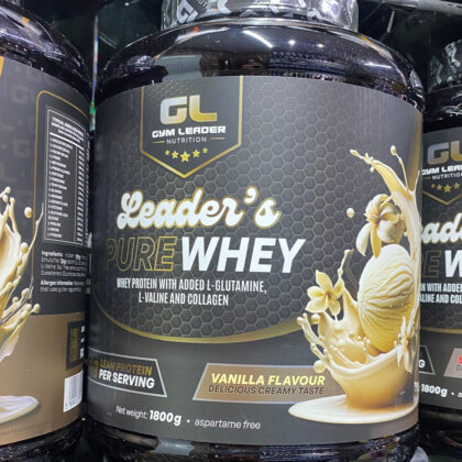 Gym Leader Pure Whey Protein 1.8kg 60 Servings